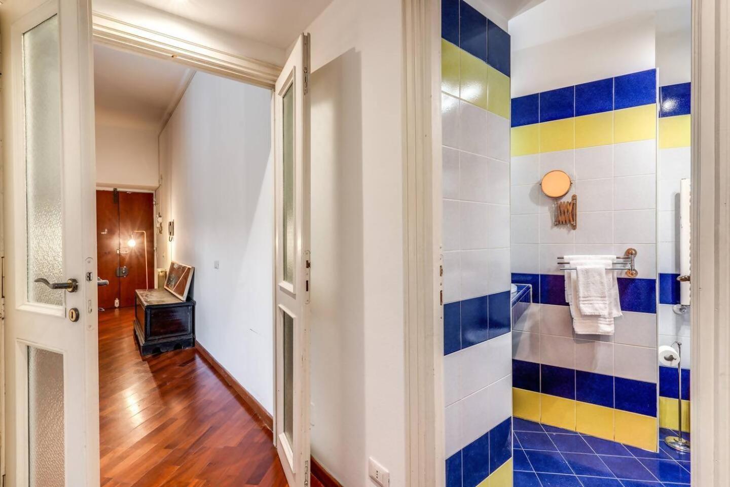 Splendid Flat On The Tiber River Rome Extérieur photo